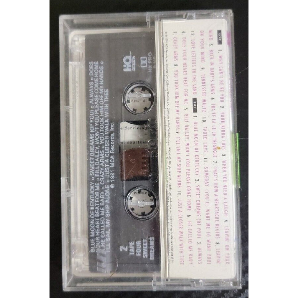 Patsy Cline Sweet Dreams (Cassette)