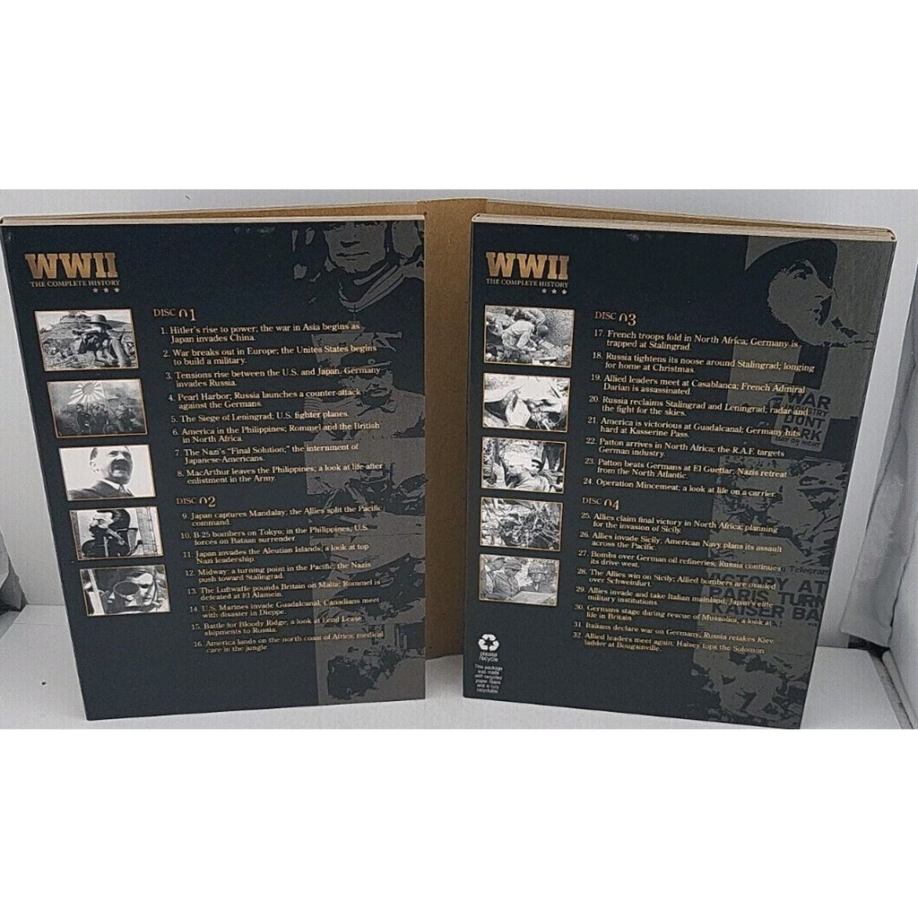 WWII: The Complete History (DVD, 2011, 10-Disc Set)