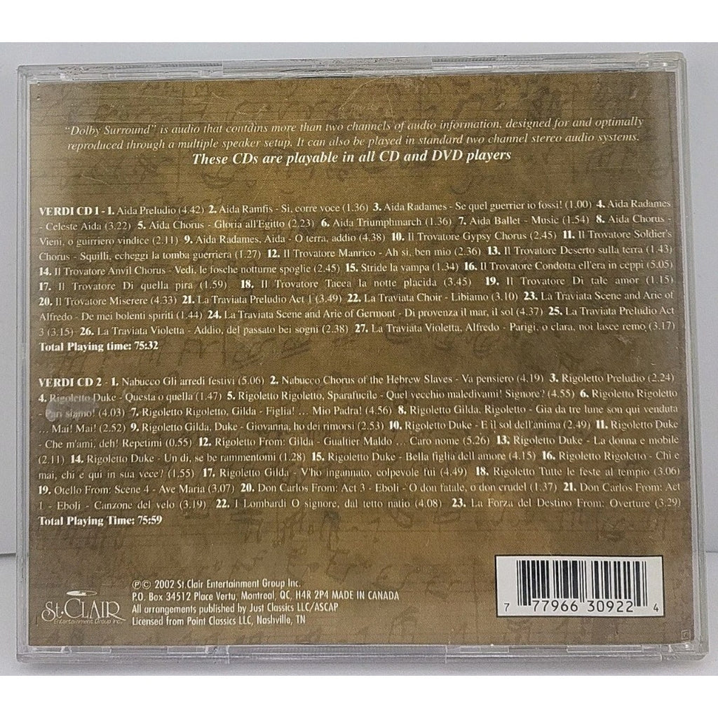 Fifty Classical Hits of Vivaldi by Various (CD, 2002)