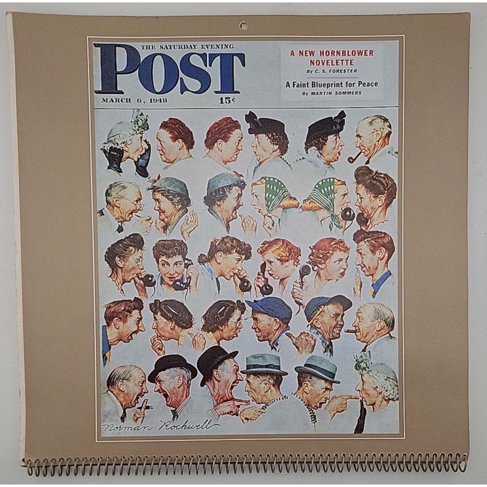 Norman Rockwell 1993 Calendar