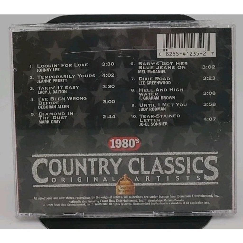 Country Classics Original Artists Hits Of The 1980s CD