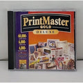 PrintMaster Gold Deluxe 4.0 Program CD