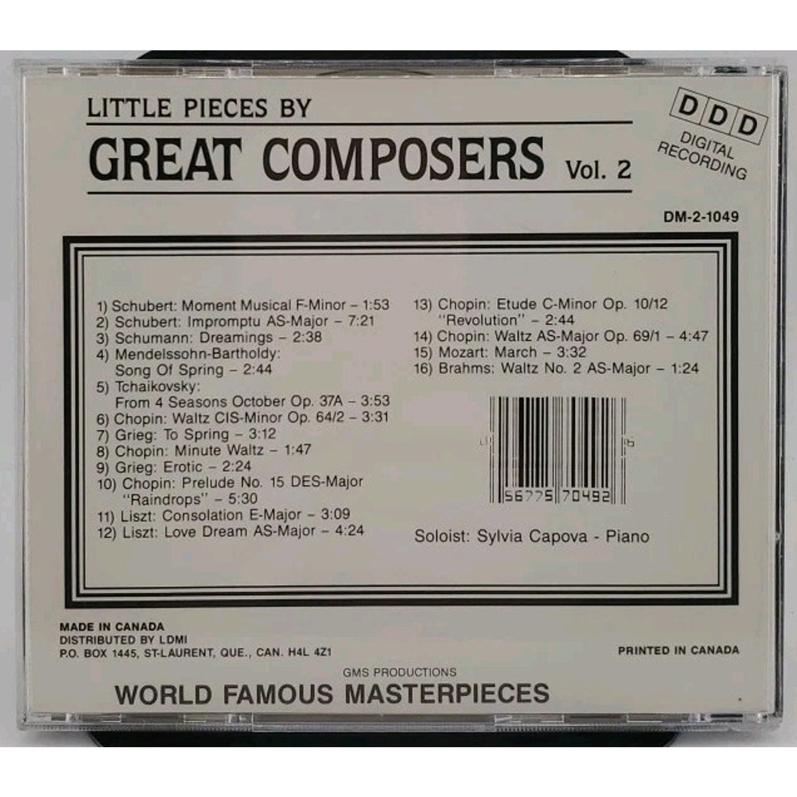 Little Pieces By Great Composers 2 - CD -