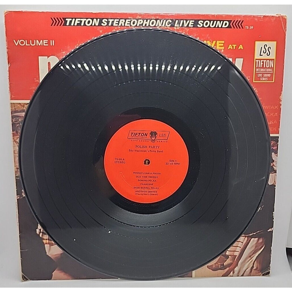Eddy Wasilewski's Polka Band ‎– Recorded Live At A Polish Party Volume 2 Polka