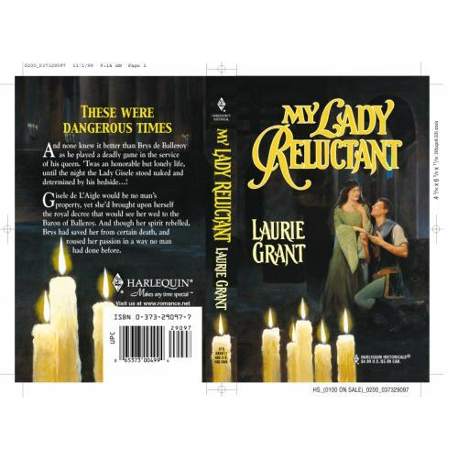 My Lady Reluctant by Laurie Grant (1999, Mass Market)