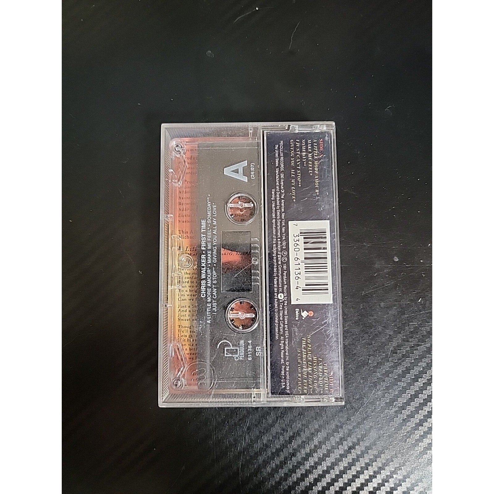 Chris Walker - First Time (Cassette)