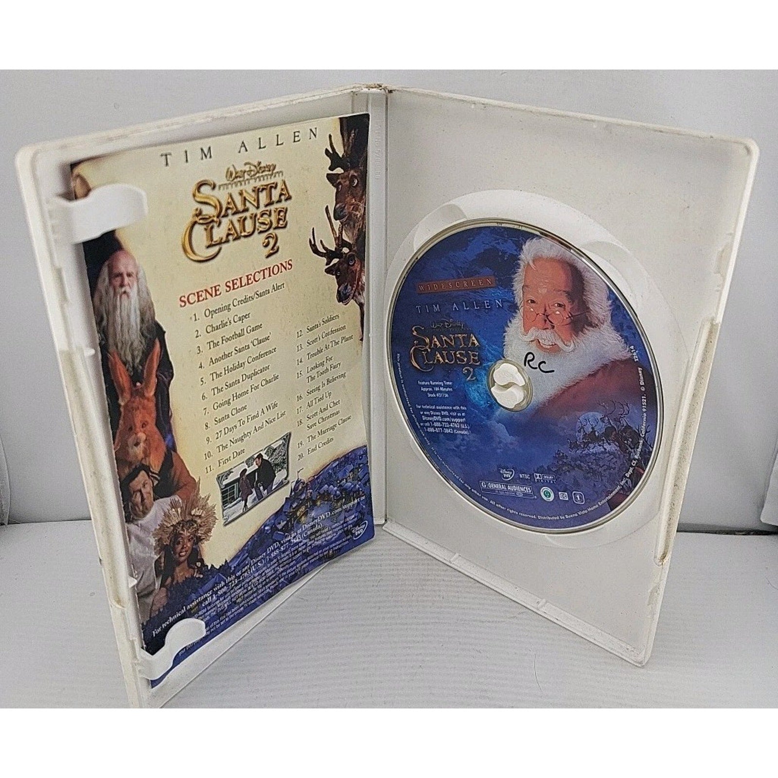 The Santa Clause 2 (DVD, 2002,Widescreen)