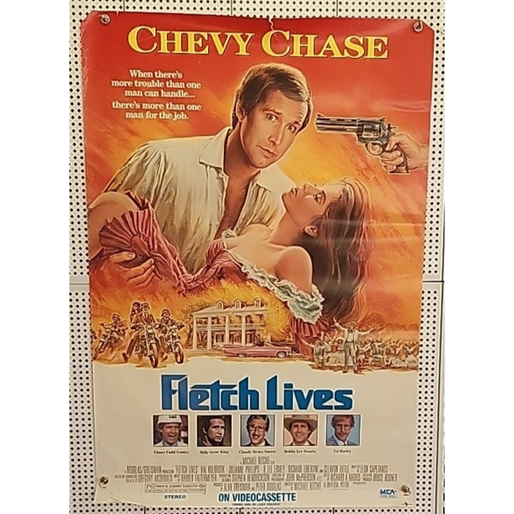 Fletch Lives Original One Sheet Movie Poster - 1989 27x40
