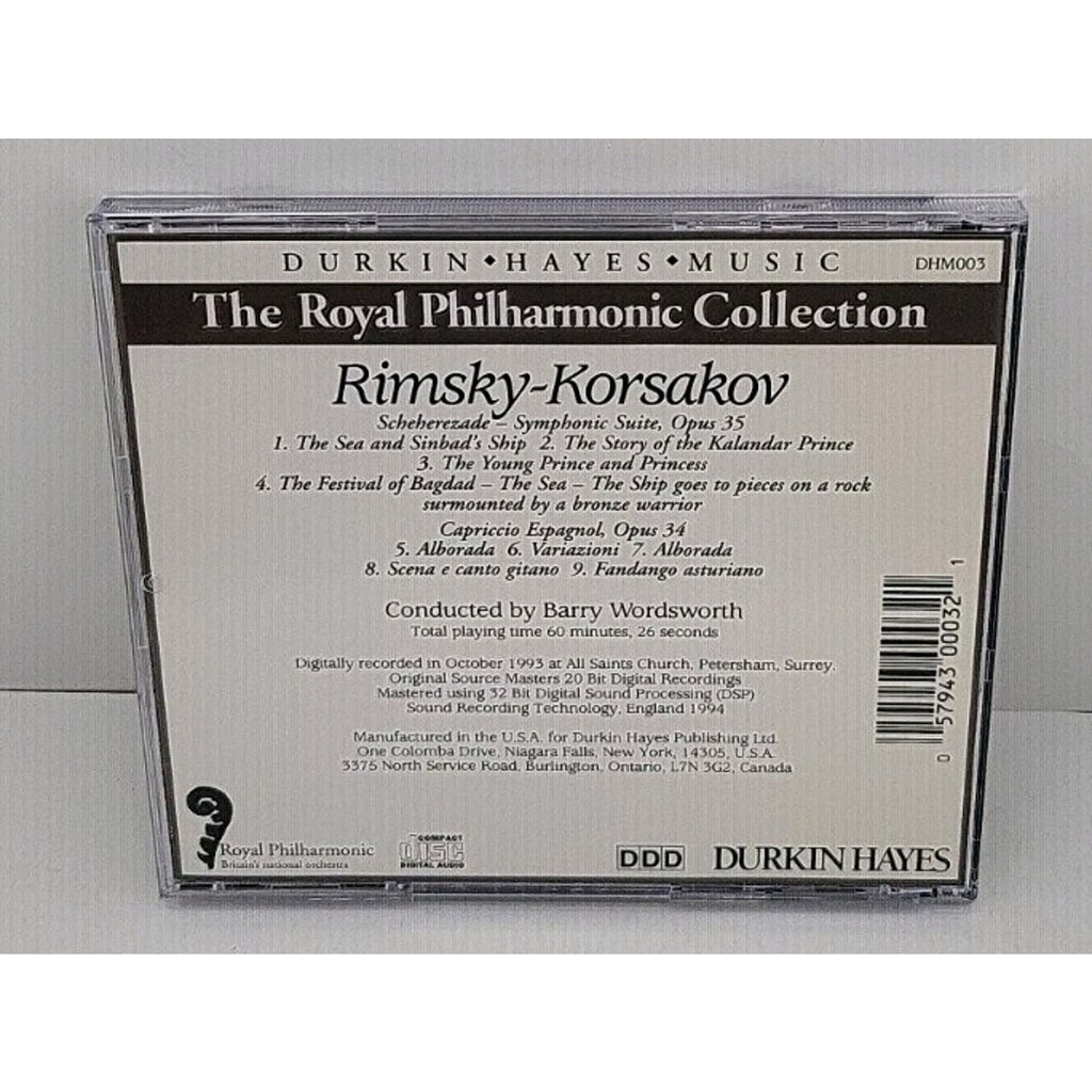 Royal Philharmonic, Rimsky Korsakov, Scheherazade & Capriccio CD