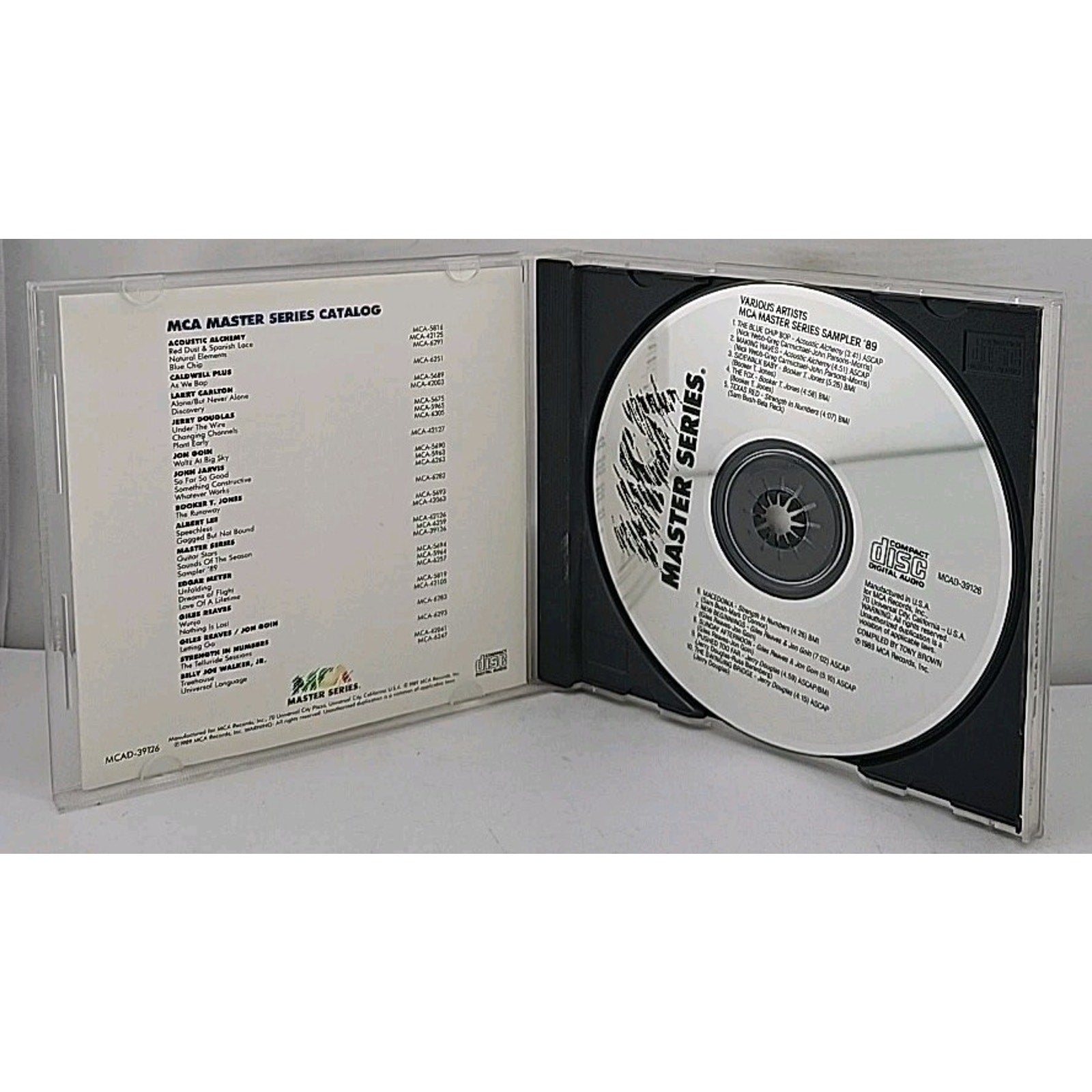 MCA Master Series Sampler '89 by Various Artists (CD, Jun-1989, MCA Master...