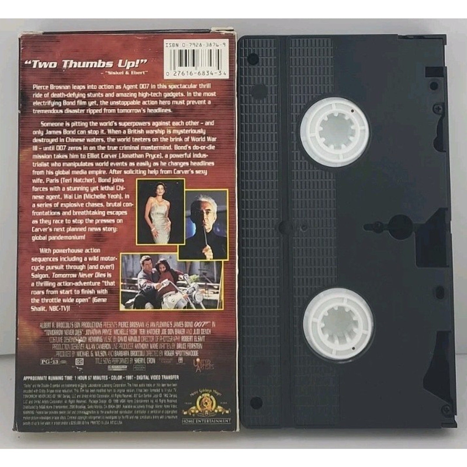 007 - Tomorrow Never Dies (VHS, 1998)