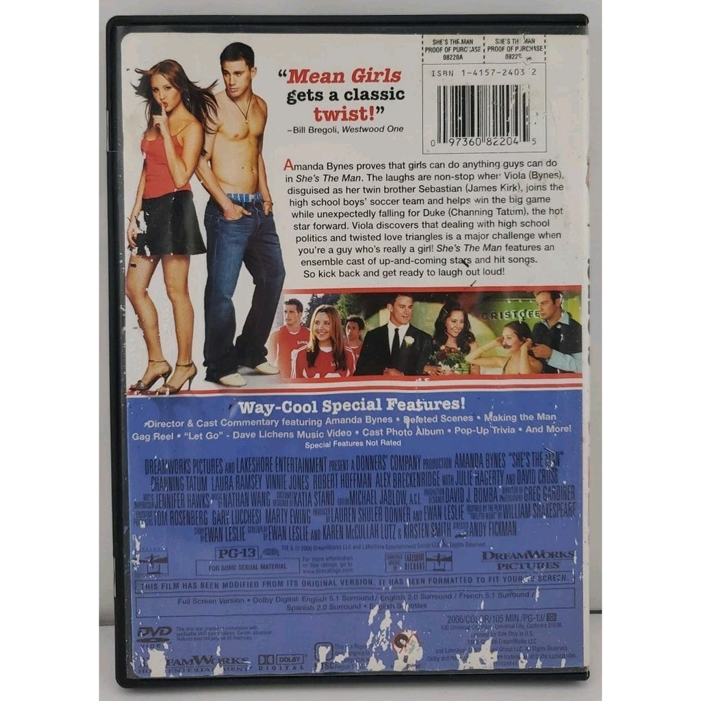 She's the Man (DVD, 2006)