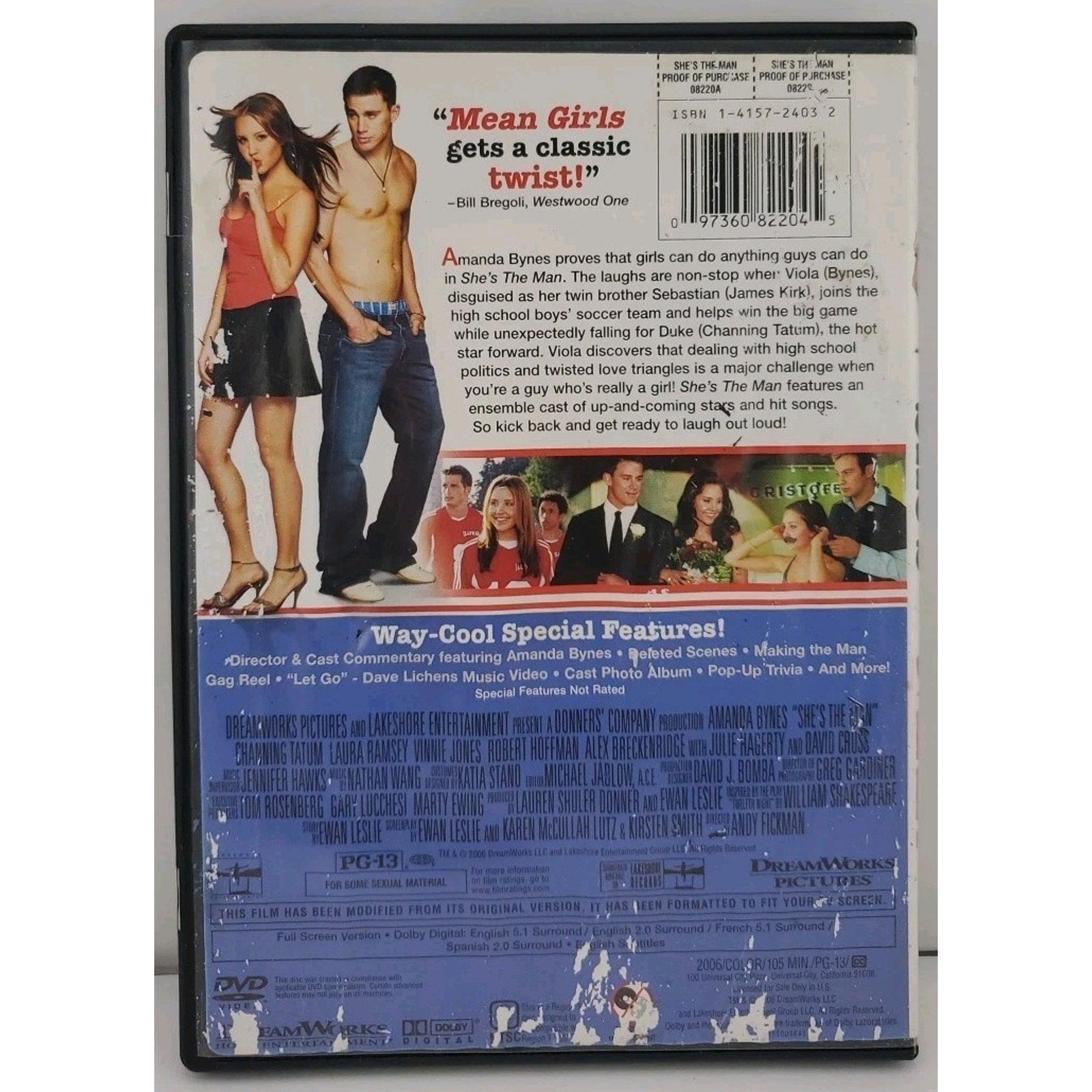 She's the Man (DVD, 2006)