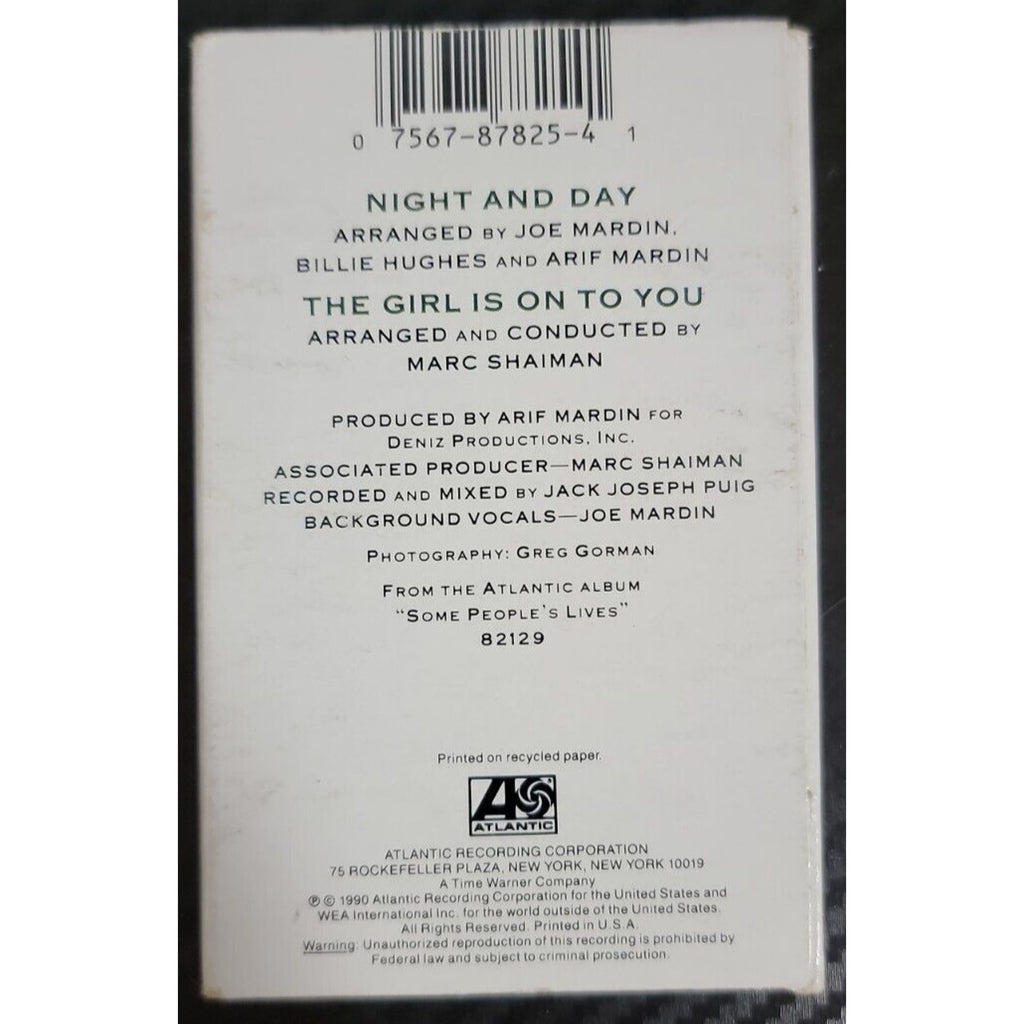 Bette Midler Night And Day Cassette Single