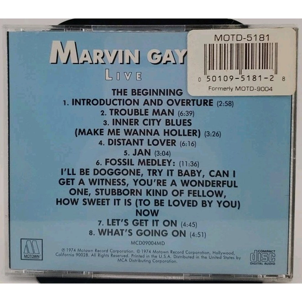 A Motown Compact Classic CD Marvin Gaye