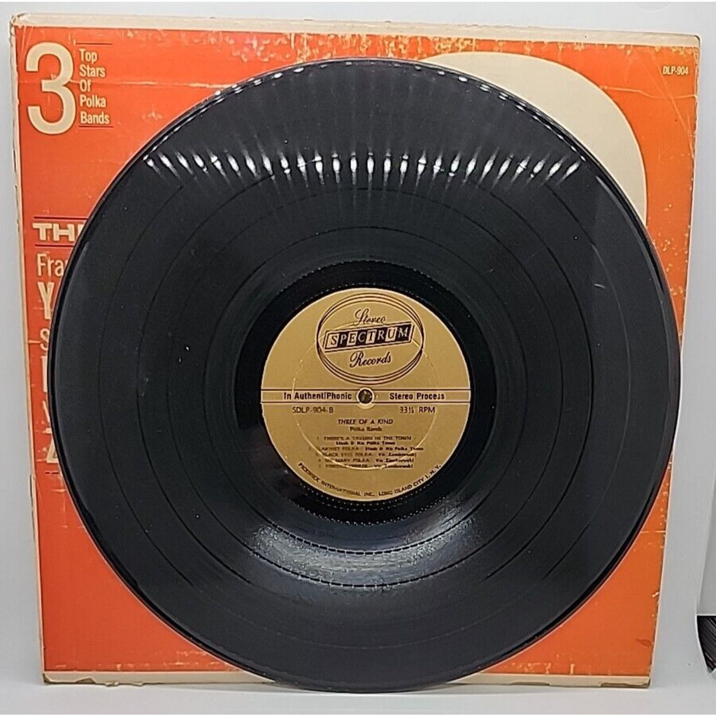 Frank Yankovic, Stosh & Polka Tones, Vic Zambrowski: 3 of a Kind (Record)