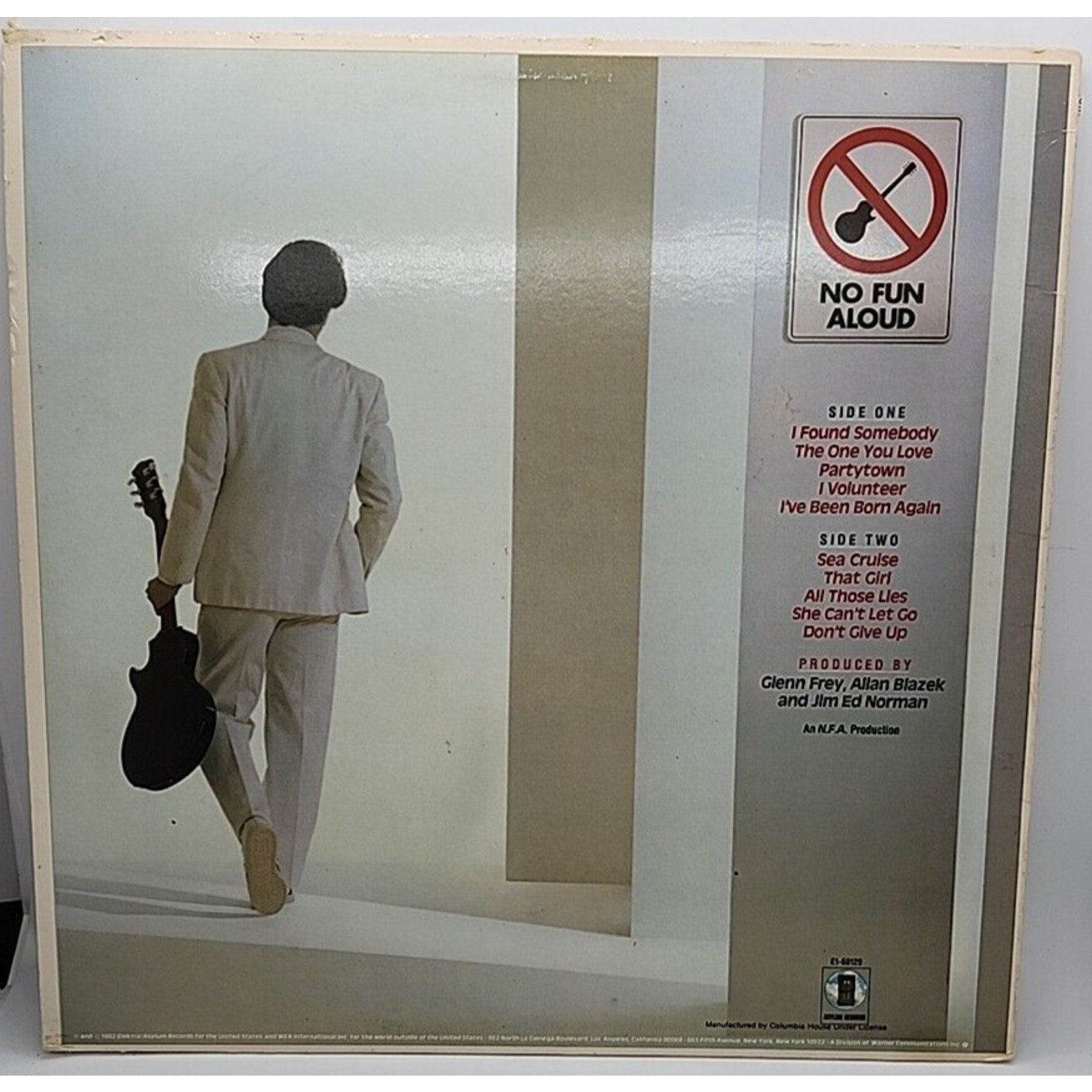 Glenn Frey - No Fun Aloud (Record)