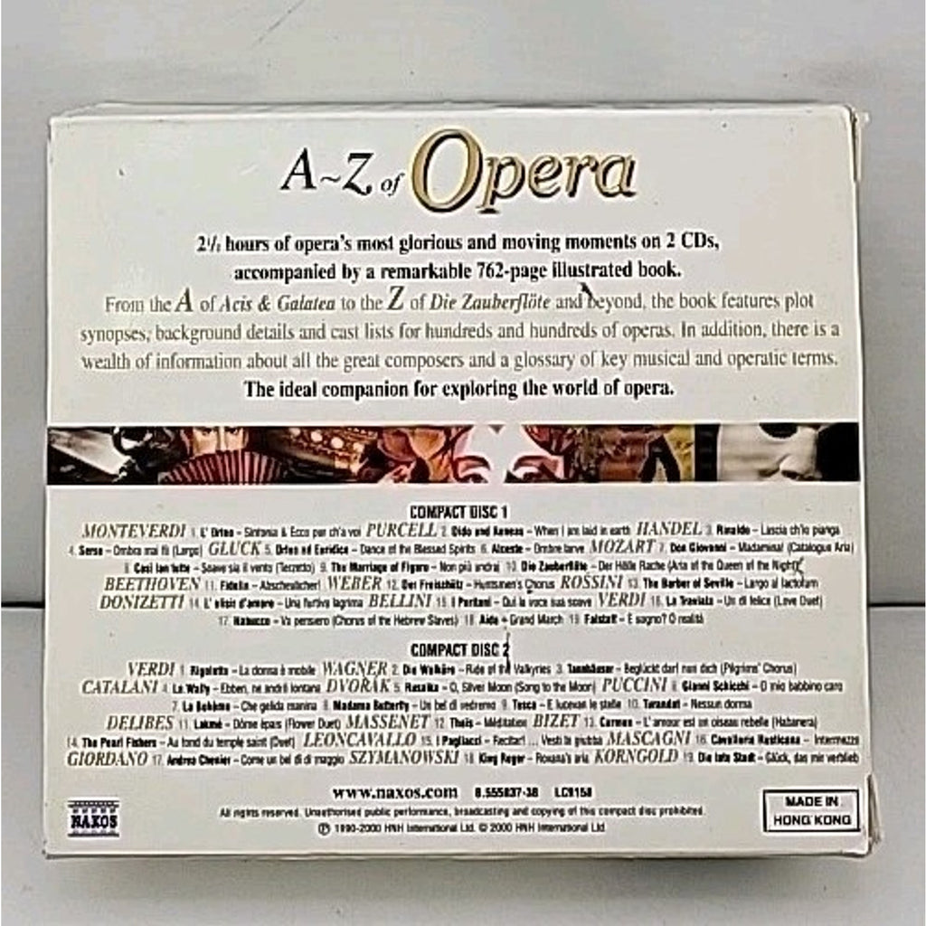 A-Z of Opera by Various (CD, 2000)
