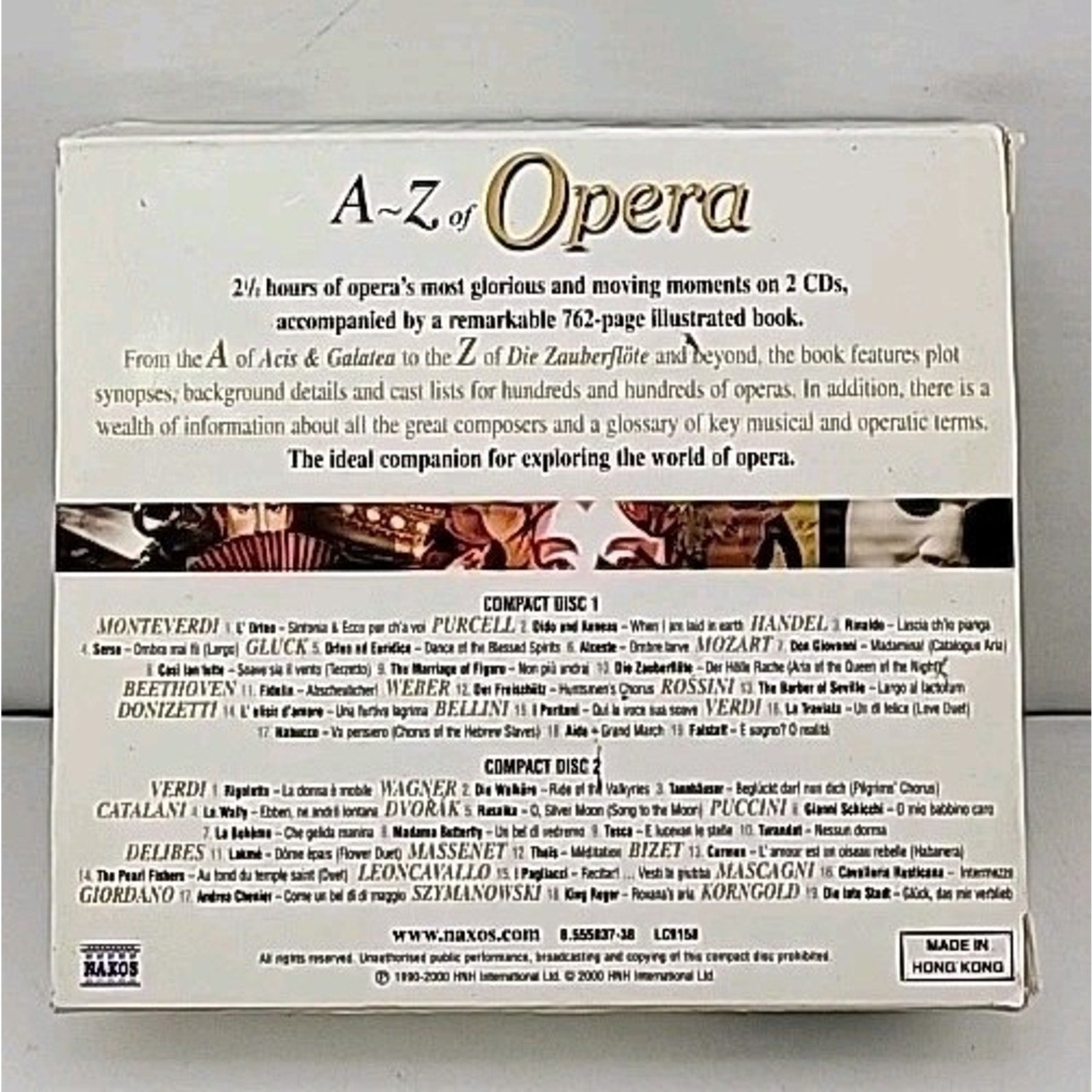 A-Z of Opera by Various (CD, 2000)