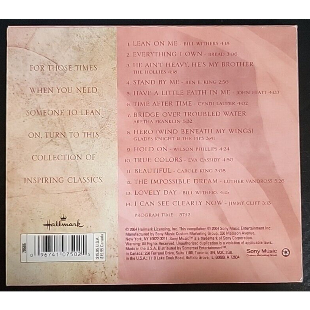 Lean On Me - Hallmark (CD)