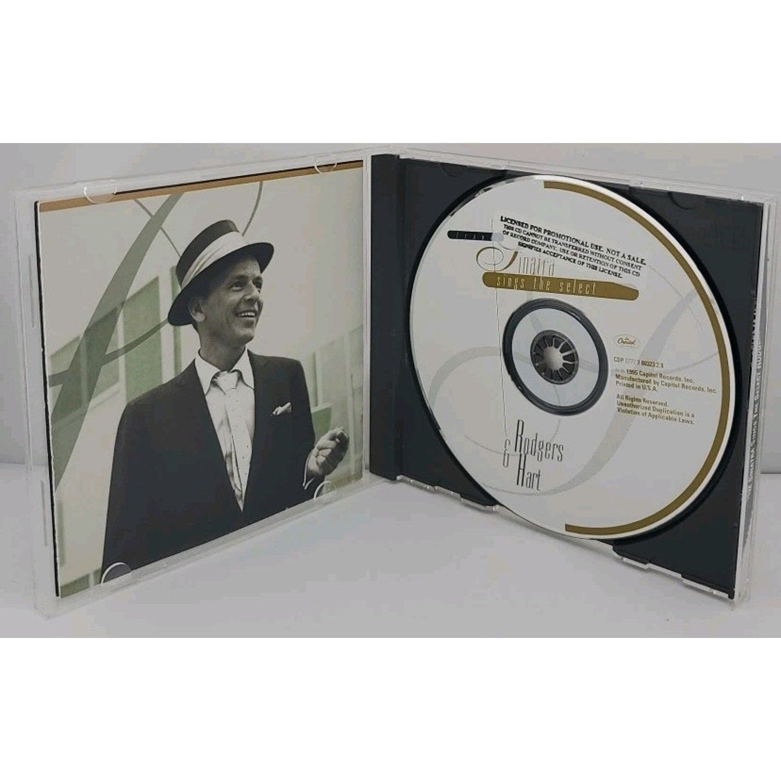Sings the Select Rodgers & Hart by Frank Sinatra (CD, Apr-1995, Capitol)