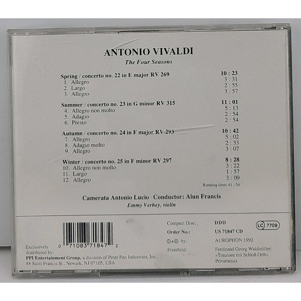 Vivaldi -the Four Seasons - German CD