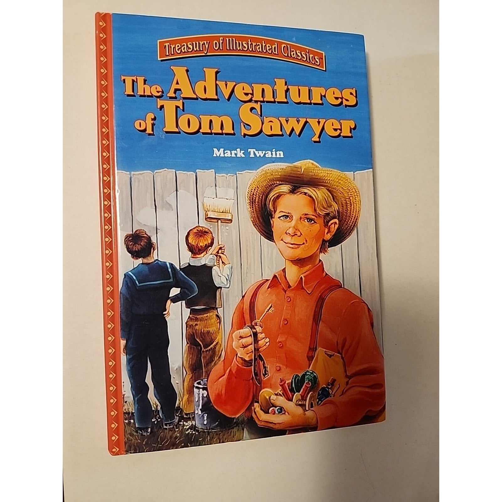Treasury of Illustrated Classics: The Adventures of Tom Sawyer by Mark Twain HC