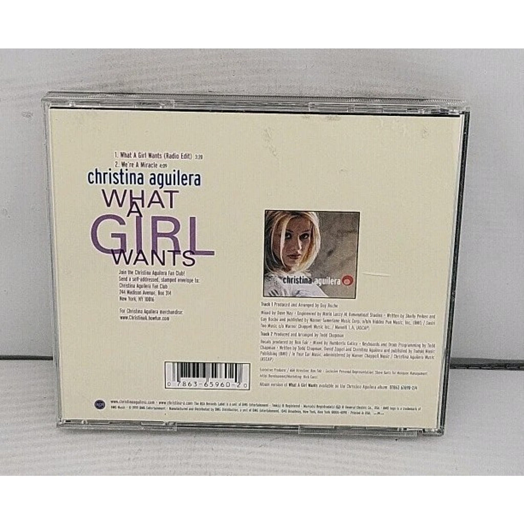 What a Girl Wants [CD5] [Single] by Christina Aguilera (CD)
