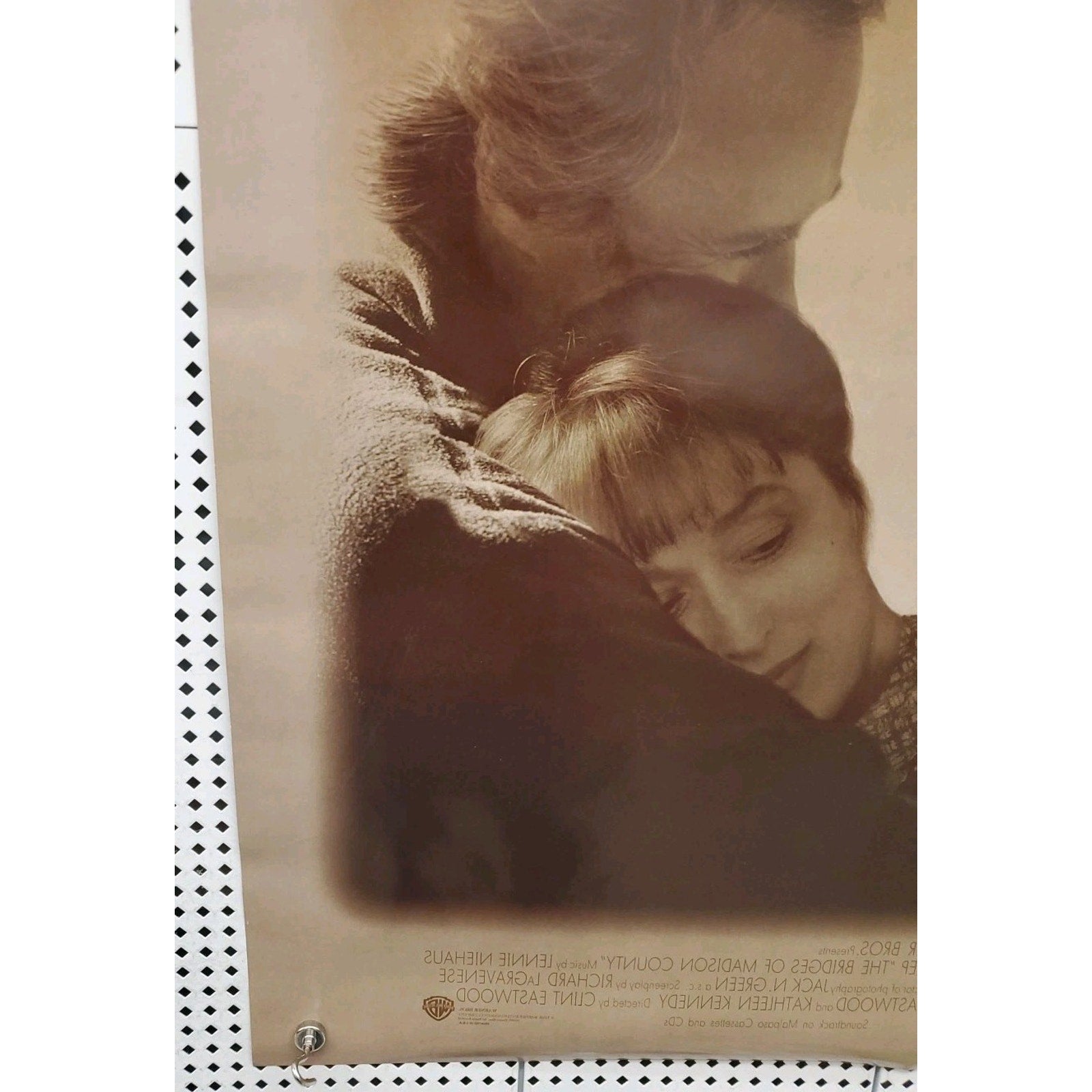 The Bridges of Madison County 1995 Double-Sided Movie Poster 27x40 Streep