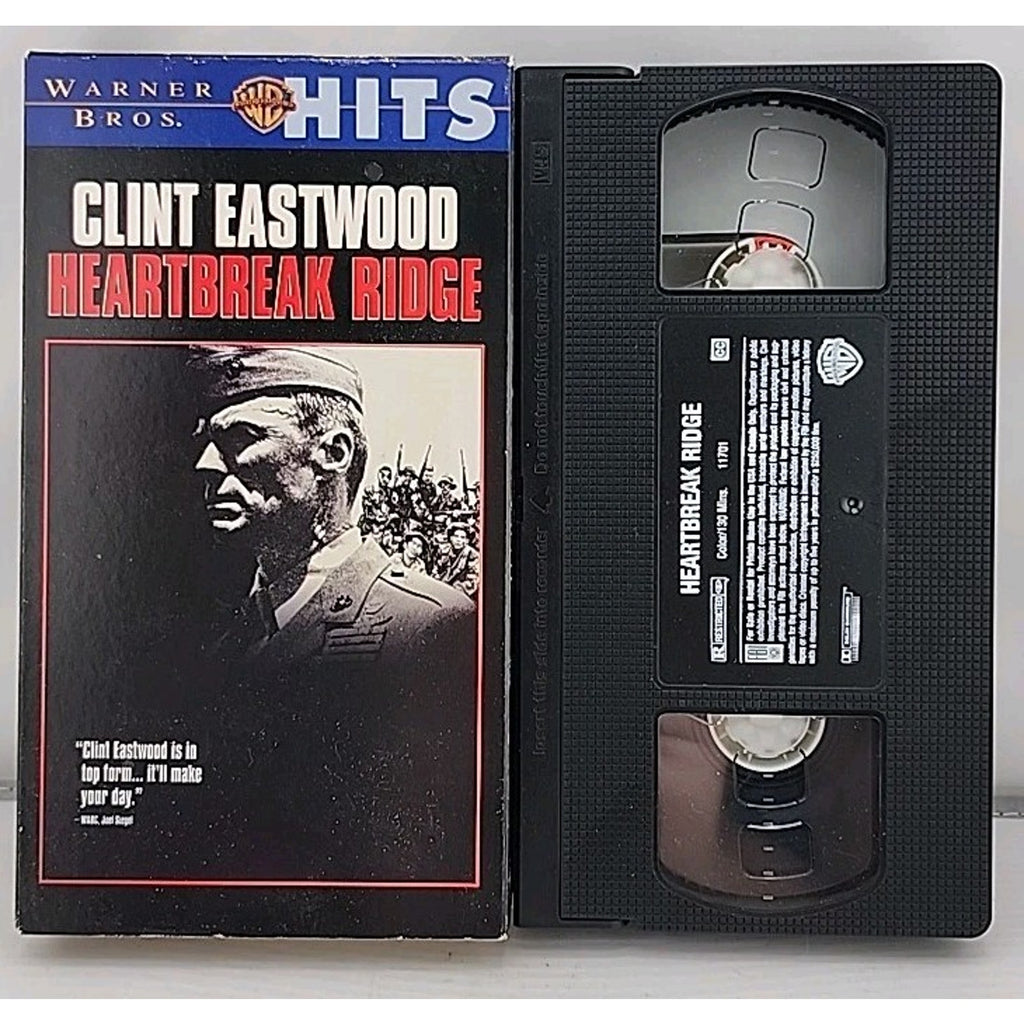 Heartbreak Ridge (VHS, 1990) *Warner Bros Hits*