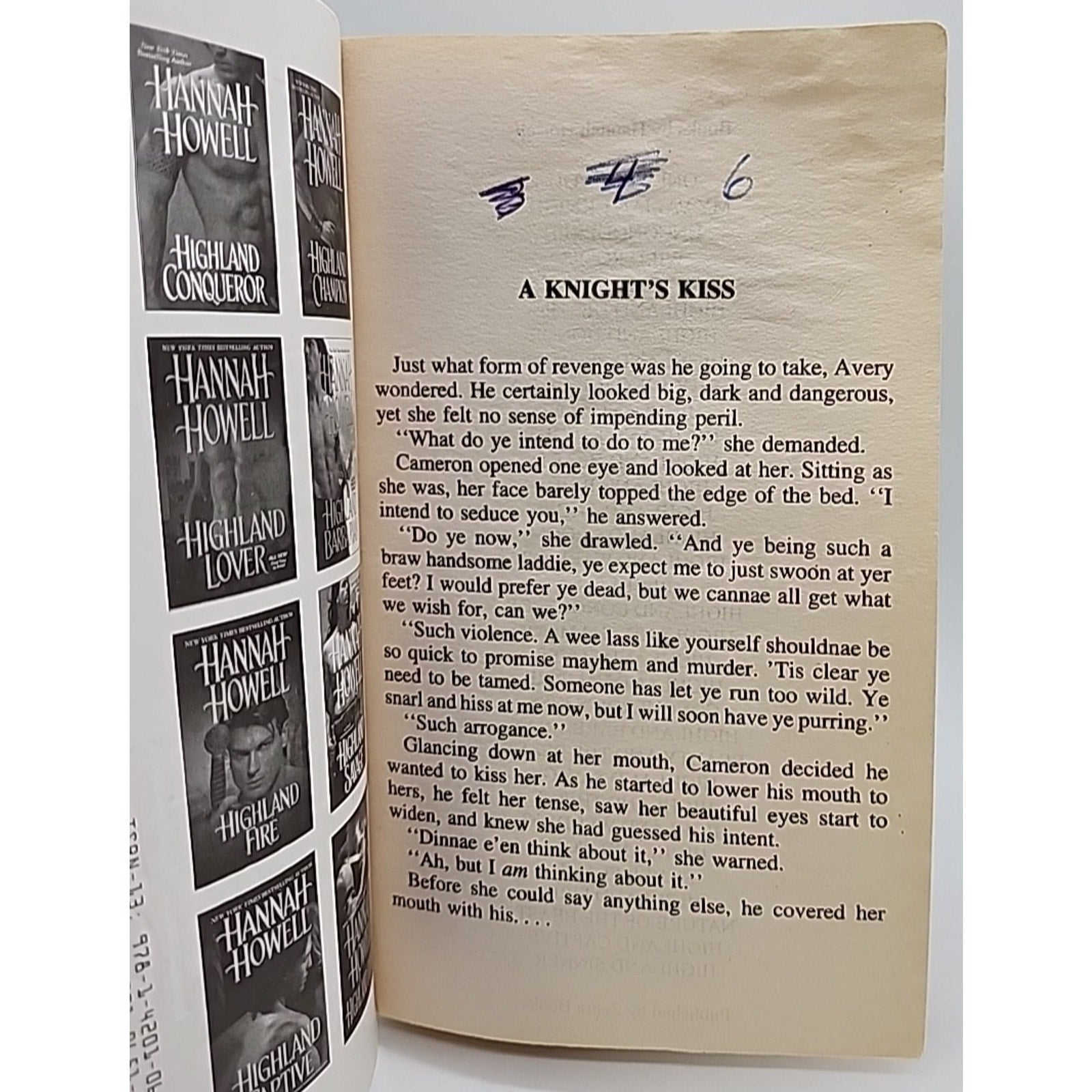 Highland Knight by Hannah Howell (2001, Trade Paperback)