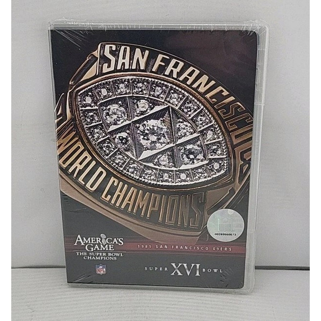 NFL Americas Game: San Francisco 49ers Super Bowl XVI (DVD, 2007) *Brand New*