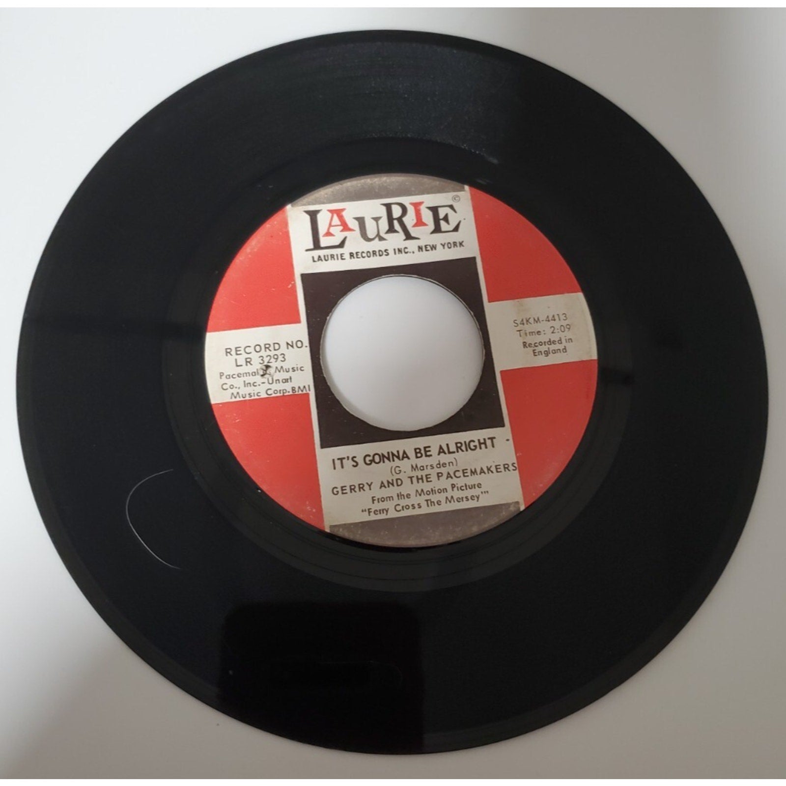 Gerry And The Pacemakers - It's Gonna Be Alright - 45RPM Record - Singles