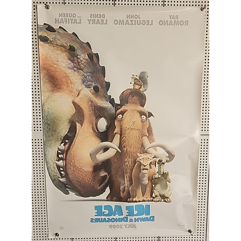 Ice Age Dawn Of The Dinosaurs Movie Poster Original DS One Sheet 27x40 2009 ADV