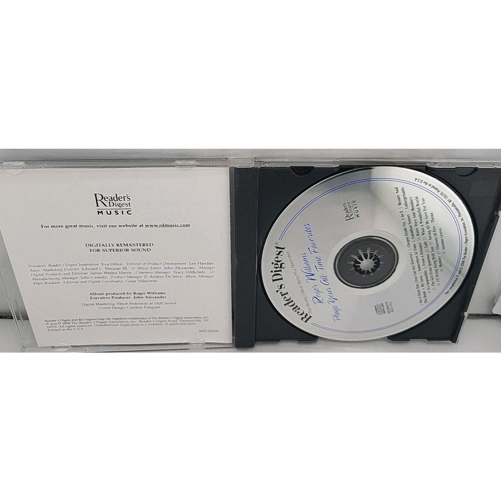 Roger Williams Plays Your All-time Favorites CD Album
