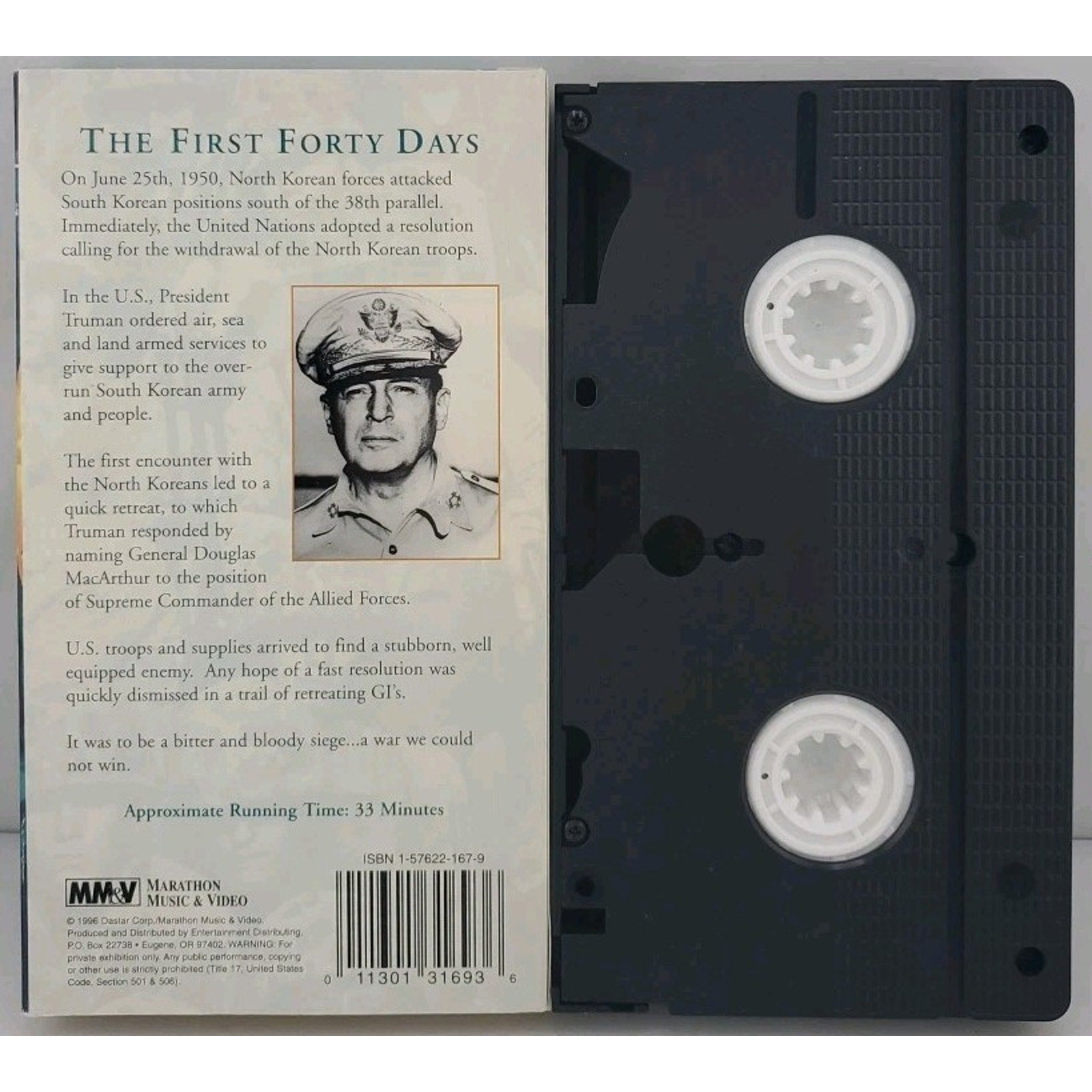 Korea 1950-1953 - The Forgotten War (VHS, 1998)