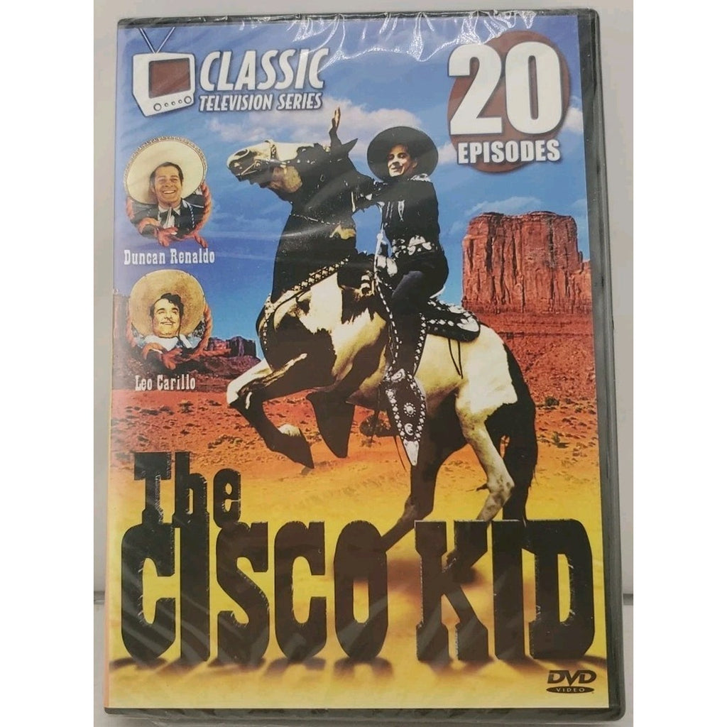 The Cisco Kid - 20 Episodes (DVD, 2004, 2-Disc Set) *Brand New*