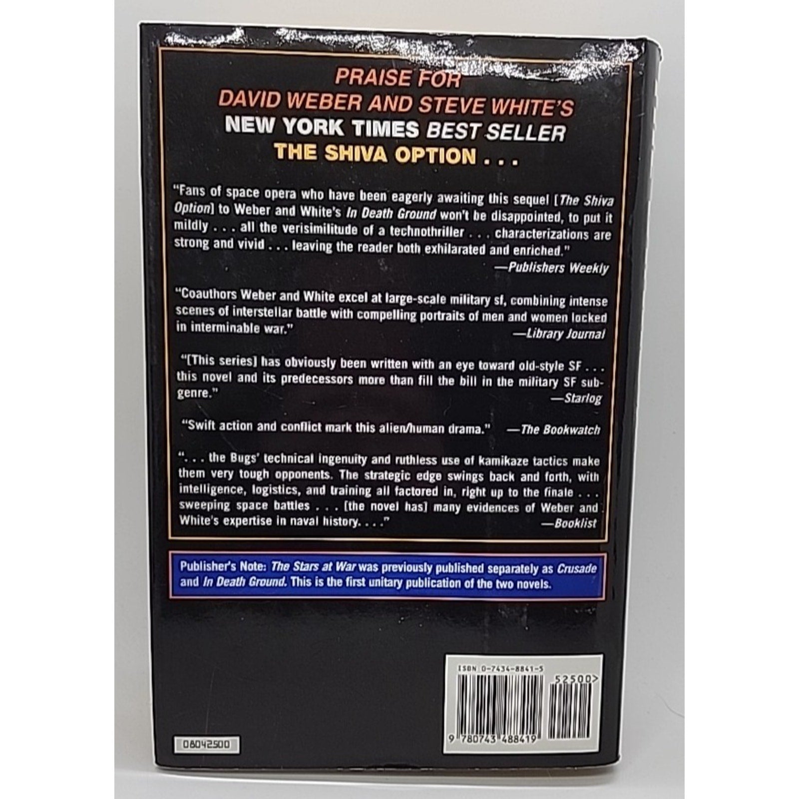 Stars at War by David Weber and Steve White (2004, Hardcover)