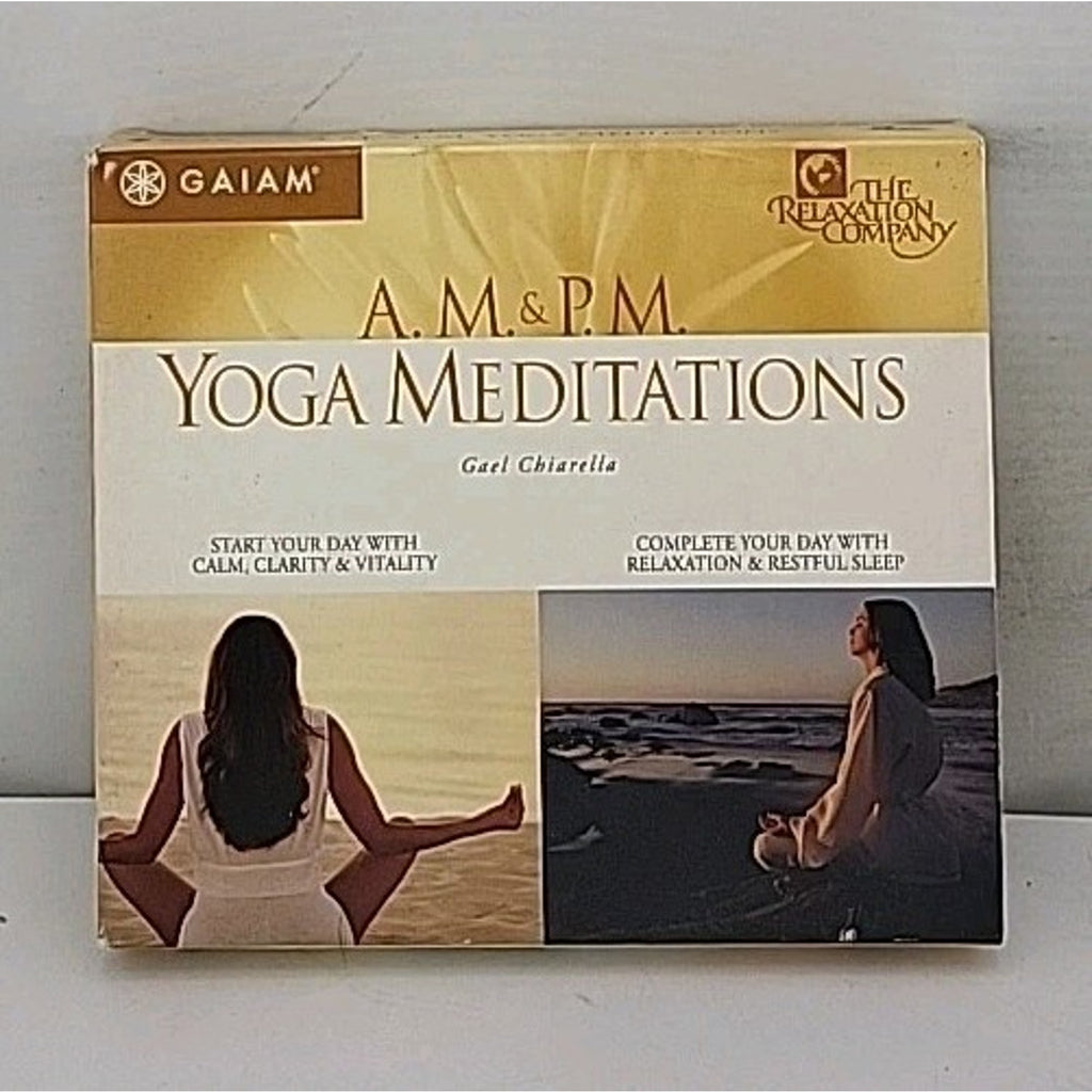 AM/PM Yoga Meditations by Gael Chiarella (CD, 2001)