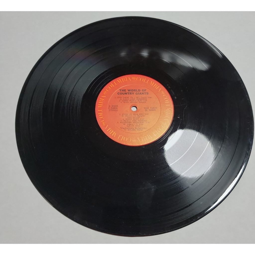 The World Of Country Giants Vinyl Record