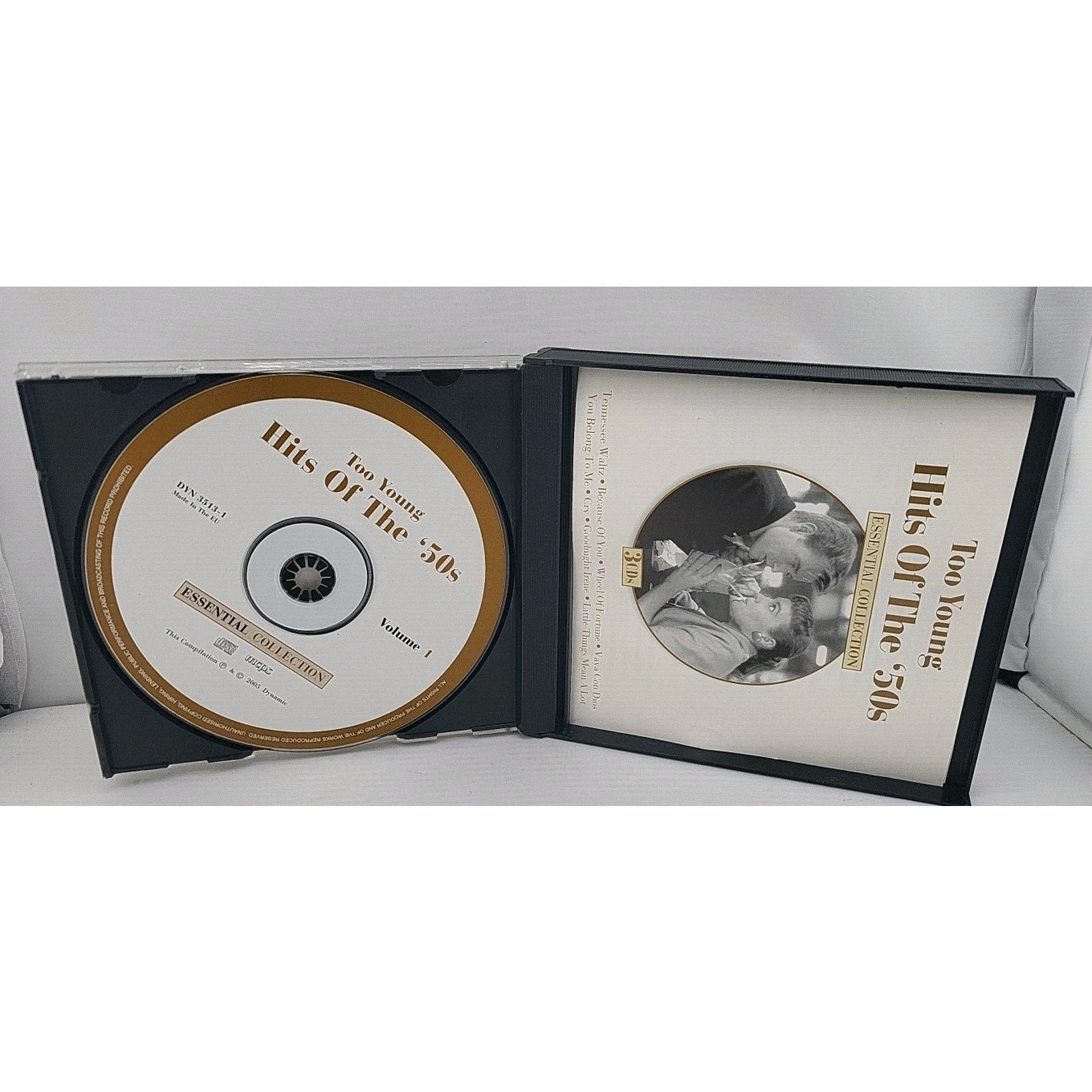 Too Young: Hits of the '50s by Various Artists (CD, Aug-2006, 3 Discs,...