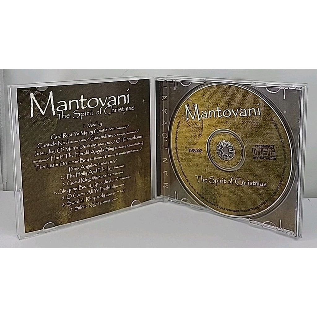 Spirit of Christmas by Mantovani (CD, 2000)