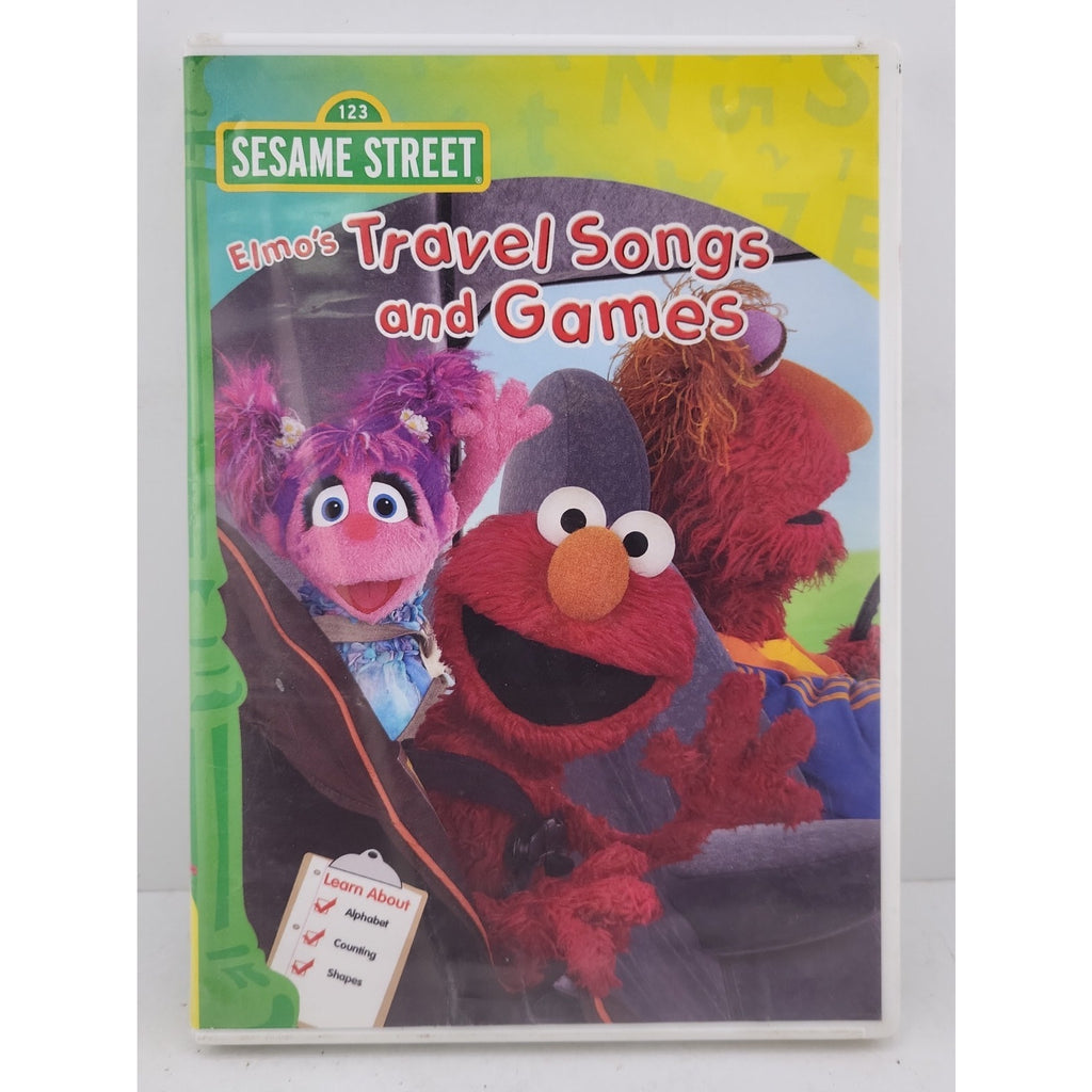 Sesame Street: Elmo's Travel Songs and Games (DVD, 2011)