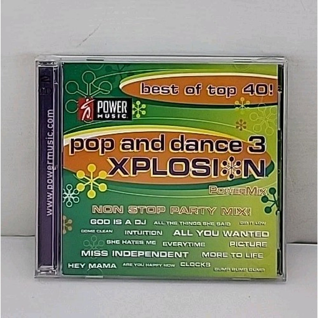 Pop And Dance 3 Xplosion Power Mix 2 CD Set