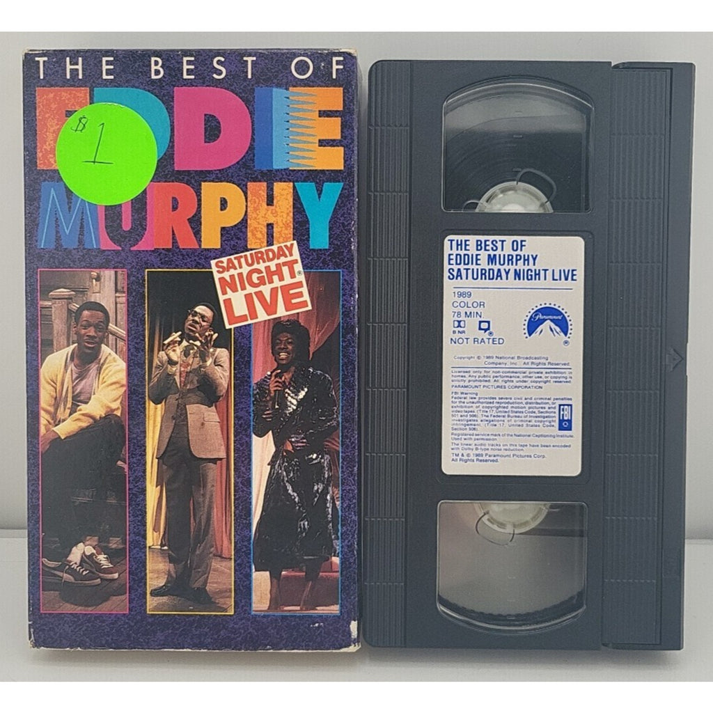 Saturday Night Live - Best of Eddie Murphy (VHS, 1991)