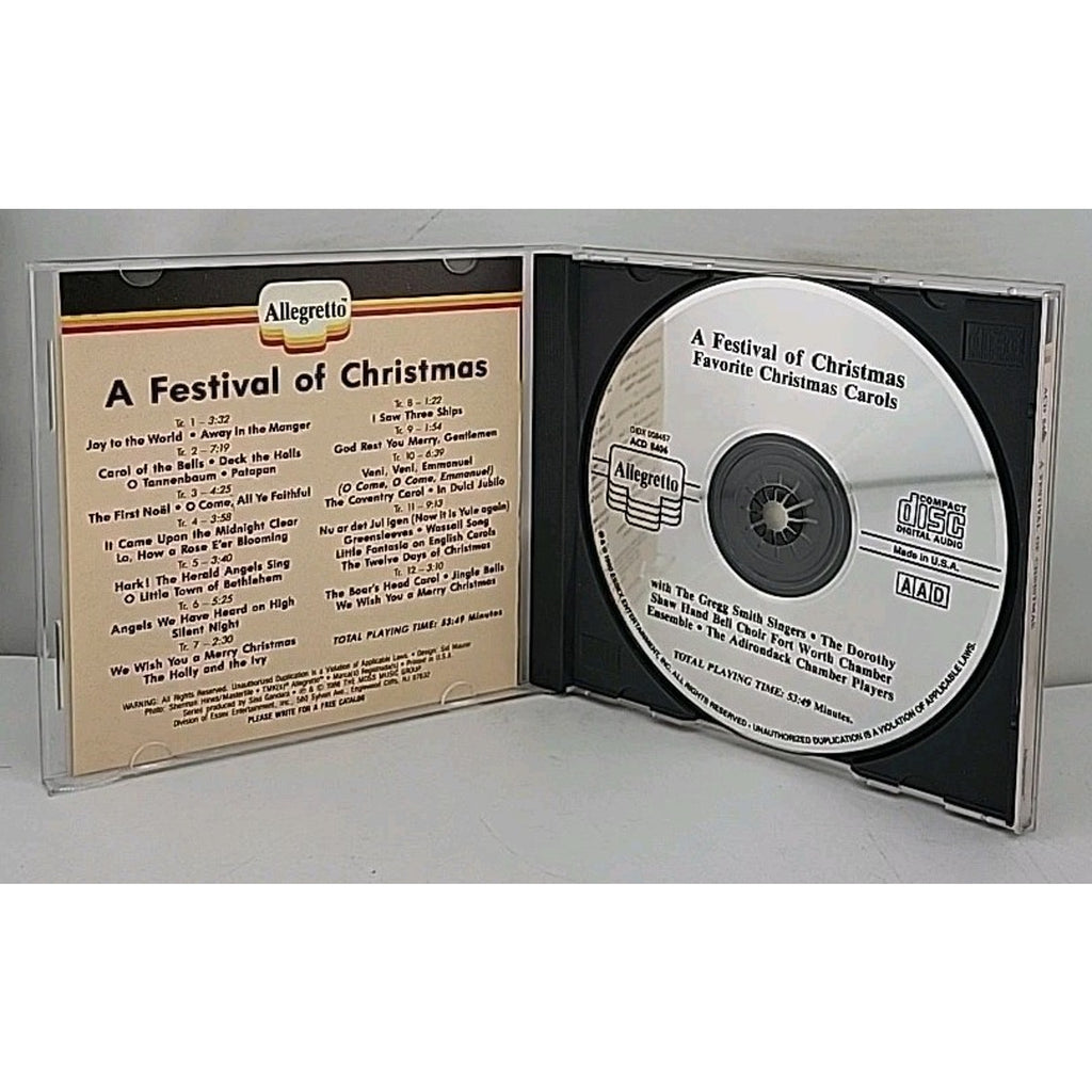 Festival Of Christmas Favorite Carols CD