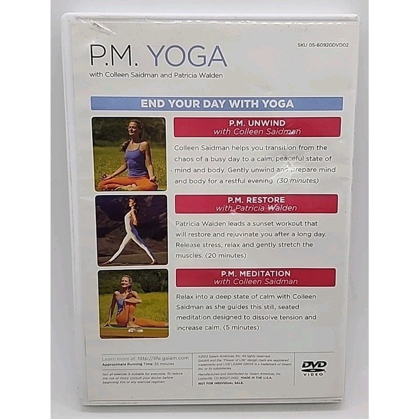 P.M. Yoga Restorative Practices To Calm The Mind & Body (DVD)