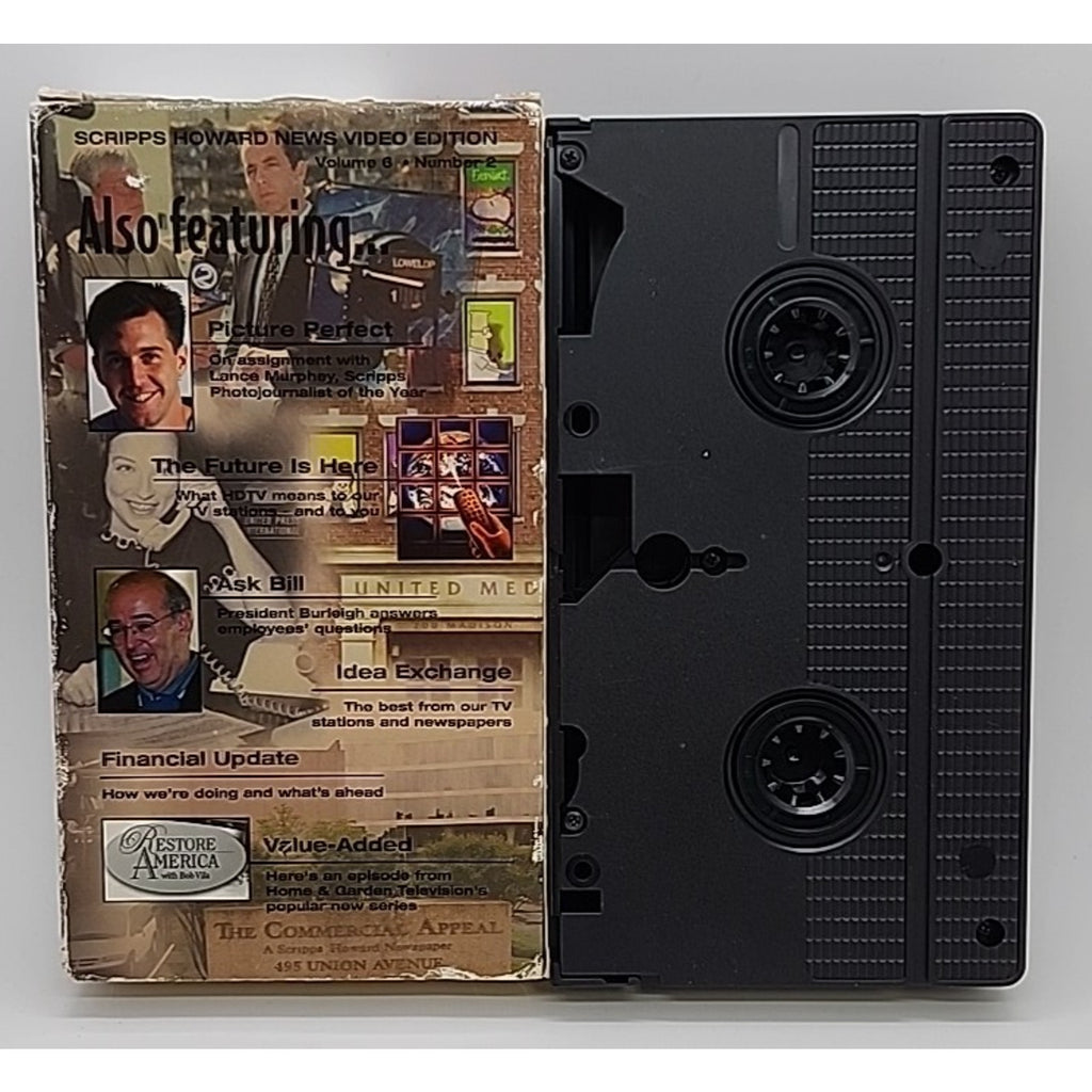Scripps Howard News Video Edition Volume 6 Number 2 (VHS) HGTV