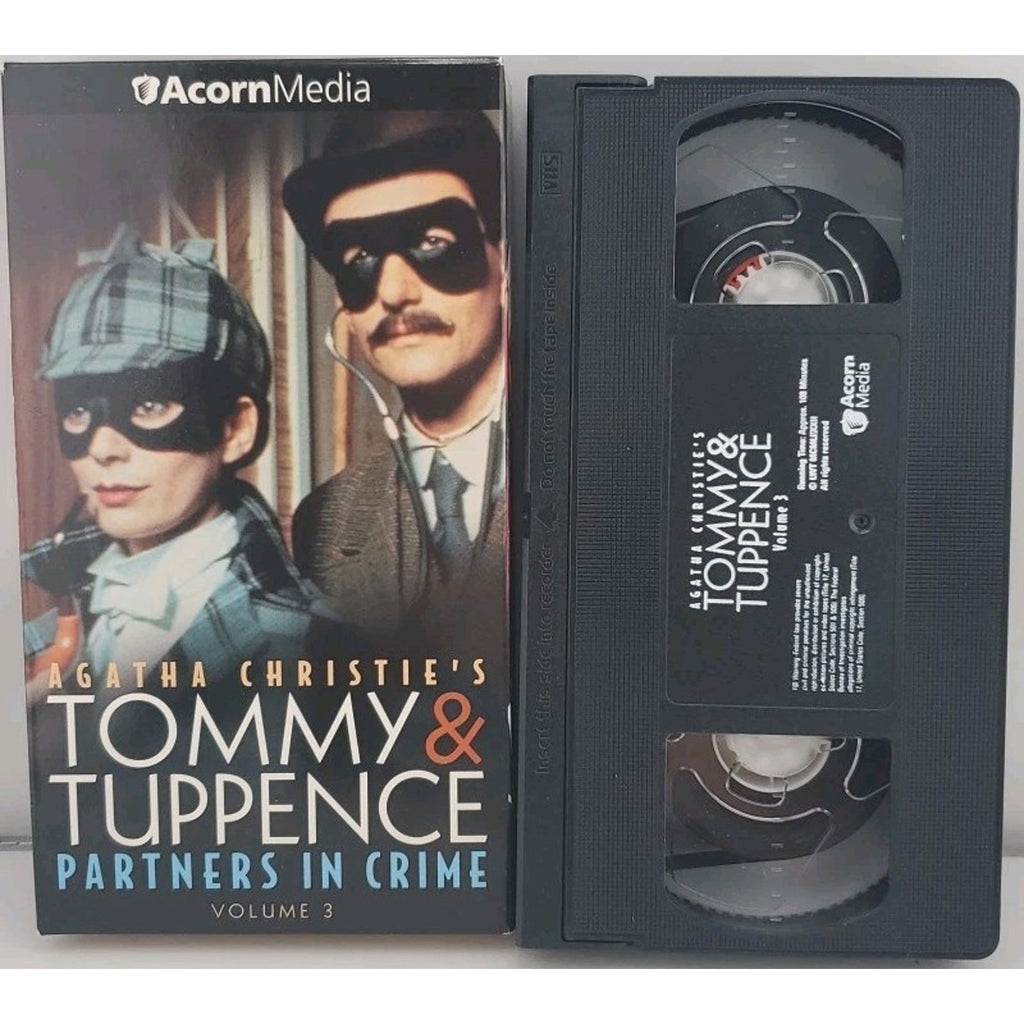 Agatha Christie's Tommy & Tuppence: Partners in Crime - Set 1 (VHS, 2001, 3-Tape