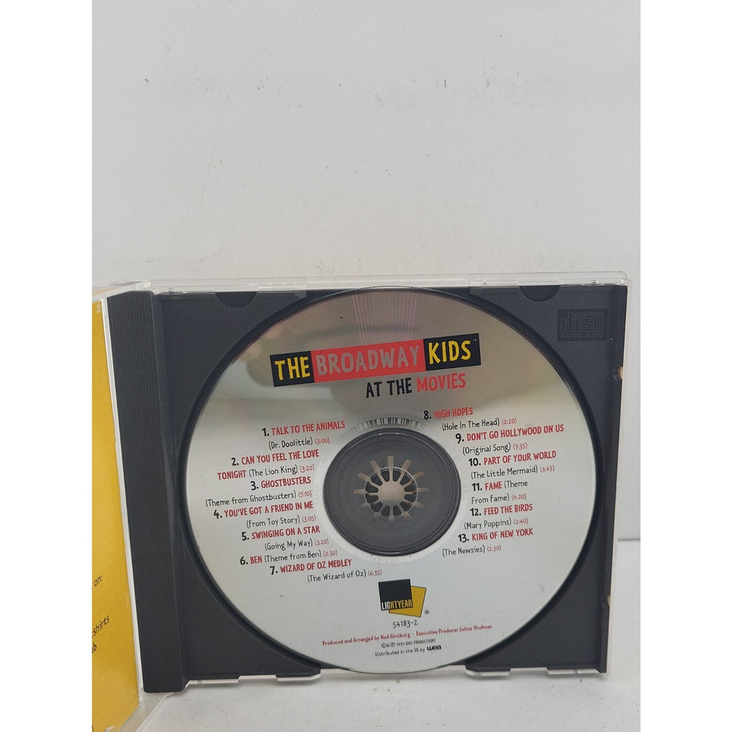 At the Movies by The Broadway Kids (CD, 1997)